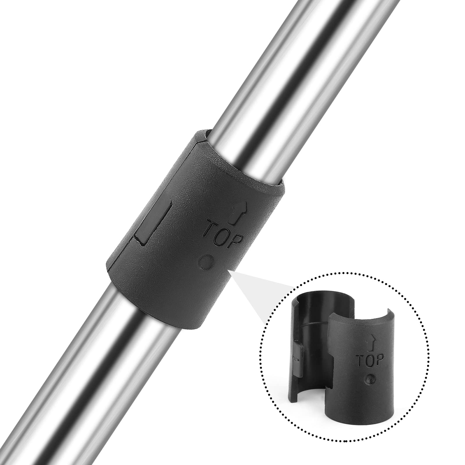 52 Pack Wire Shelving Shelf Lock Clips for 1