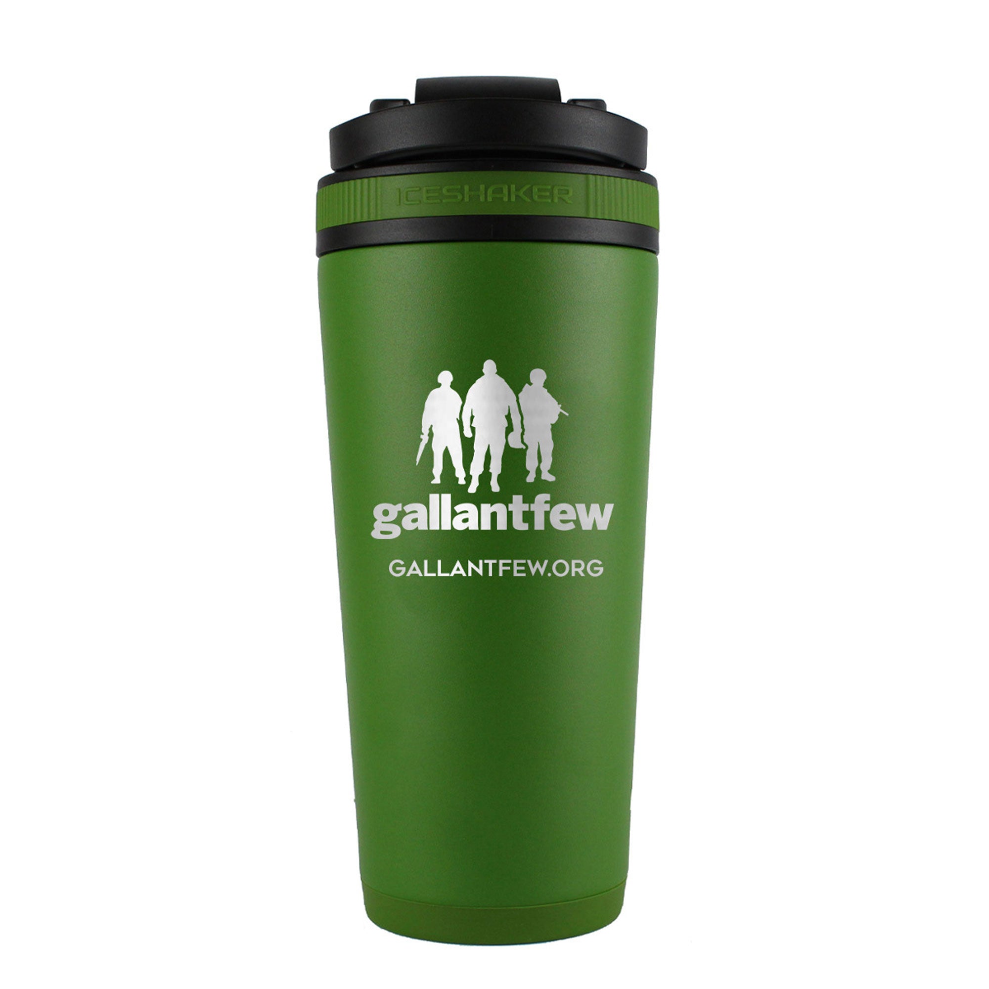 GallantFew 26oz Insulated Stainless Steel Water Bottle with Ice Shaker Lid - Perfect for Gym, Workouts, and Outdoor Activities