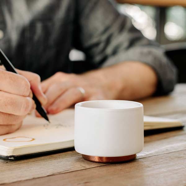 Fellow Monty Latte Art Cups - 8oz Ceramic Coffee Cups for Espresso & Cappuccino - Perfect for Home Baristas, Coffee Shops & Gifts - Enjoy Professional Latte Art at Home or Cafe