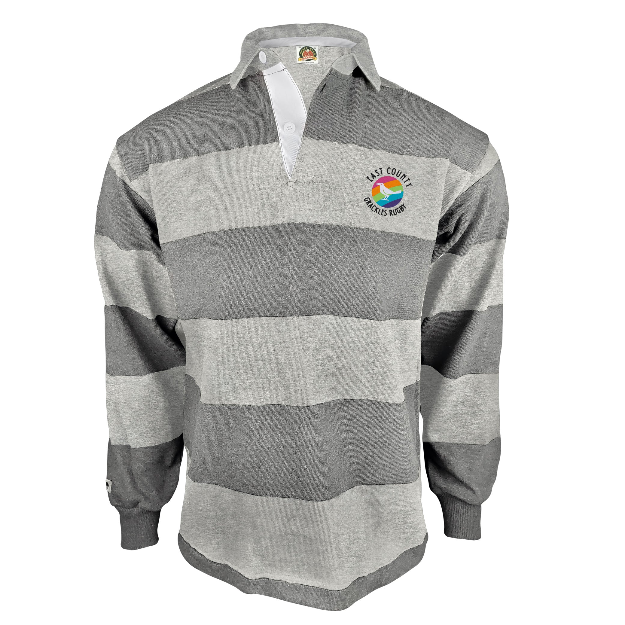 East Co. Grackles 4 Inch Stripe Jersey - Comfortable Cotton Blend T-Shirt for Men & Women - Perfect for Casual Wear, Sports & Outdoor Activities