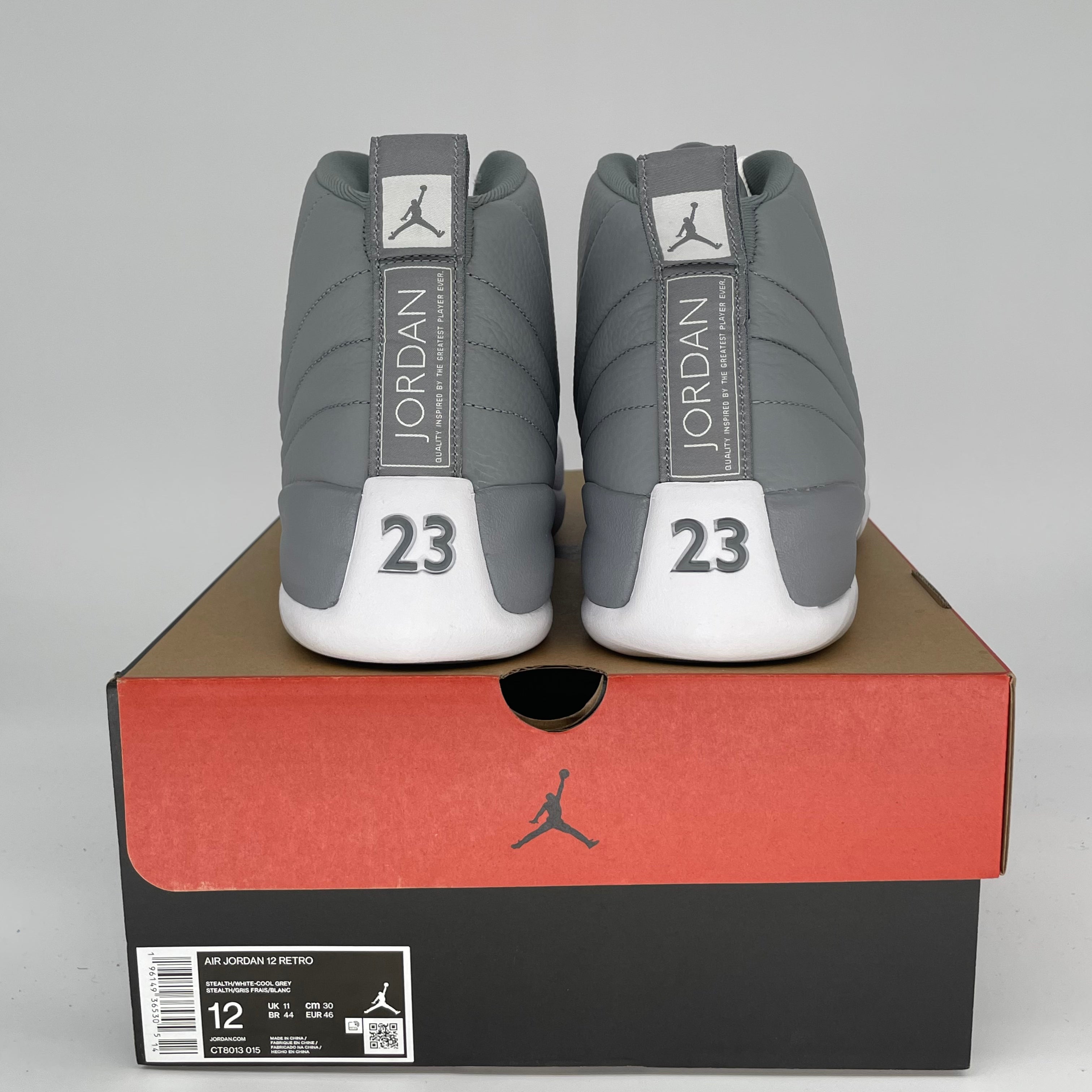 AIR JORDAN 12 STEALTH Men's Basketball Shoes Size 12 - CT8013-015 | Retro Sneakers for Sports, Streetwear & Casual Outfits