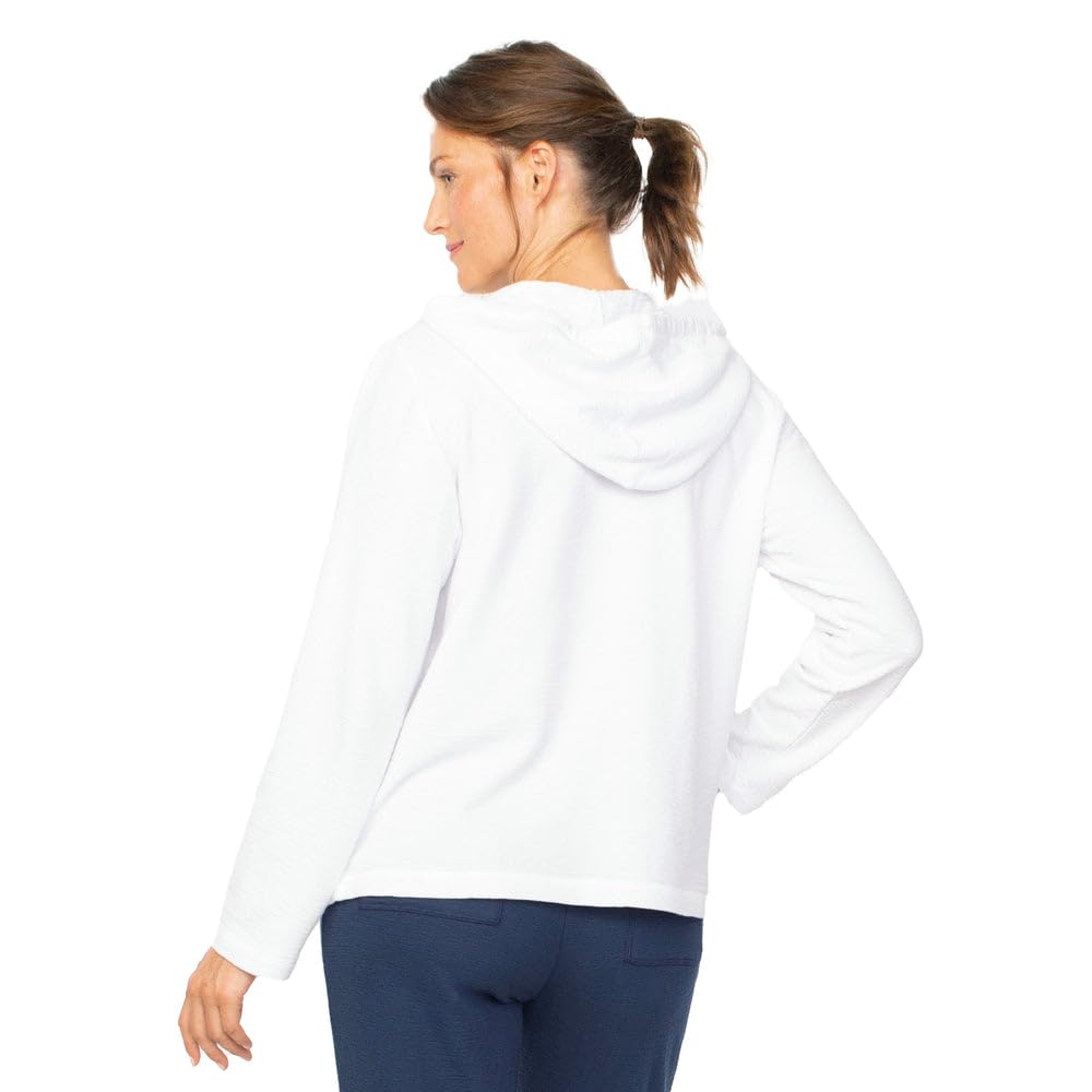 Men's French Terry Solid Hoodie - Soft Cotton Pullover Sweatshirt for Casual Wear & Lounge Comfort