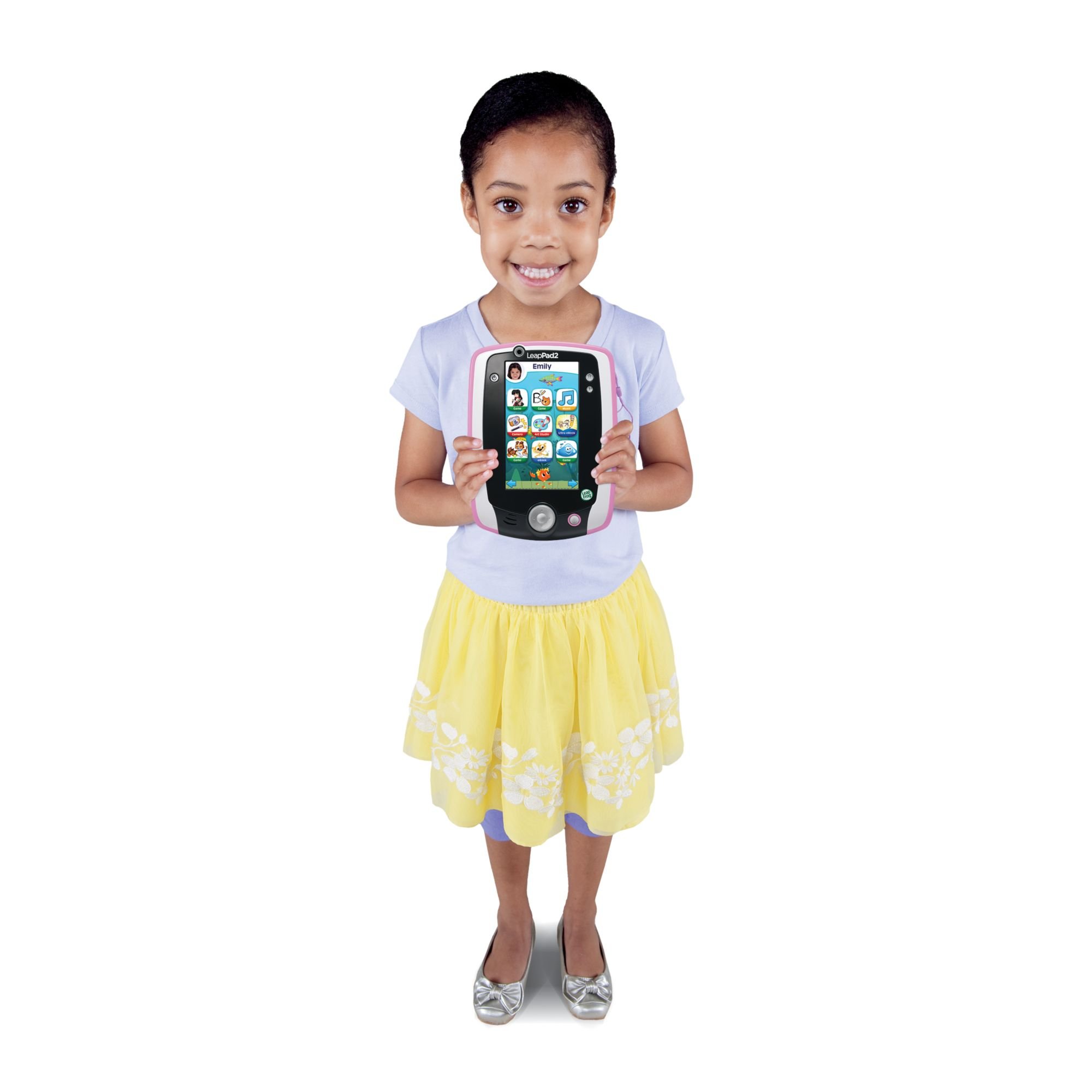 LeapFrog LeapPad2 Kids Learning Tablet - Pink | Educational Toy for Toddlers & Preschoolers | Interactive Games, eBooks & Videos | Perfect for Home, Travel & Classroom Learning