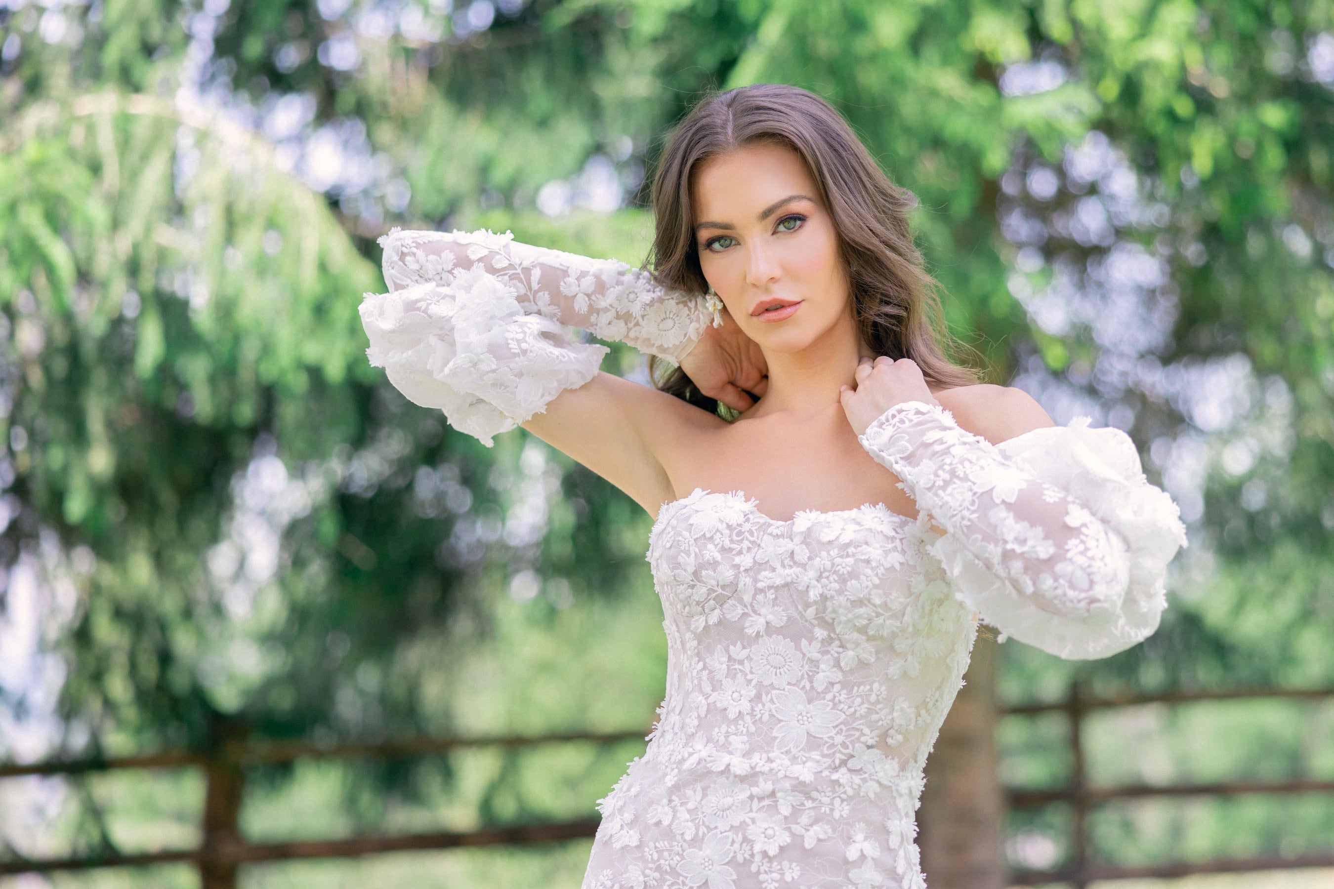 Willowby by Watters Cecilia Wedding Gown - Elegant Lace Bridal Dress for Romantic Ceremonies & Beach Weddings