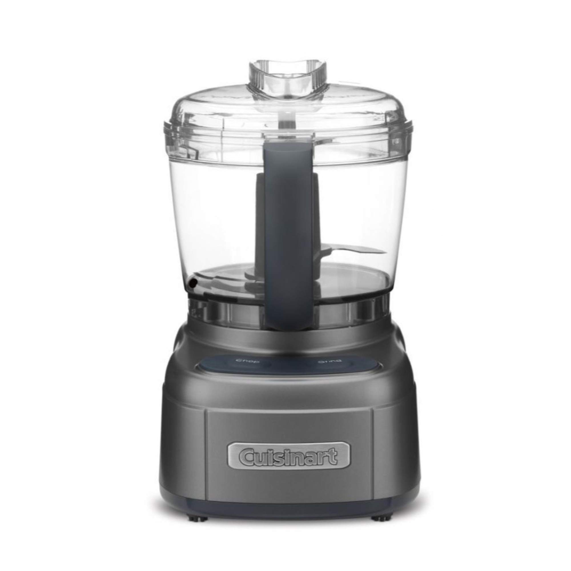 Cuisinart ECH-4GM Electric Food Chopper and Grinder, 4-Cup Capacity, Gun Metal Finish - Perfect for Chopping Nuts, Herbs, and Making Salsas in Your Kitchen