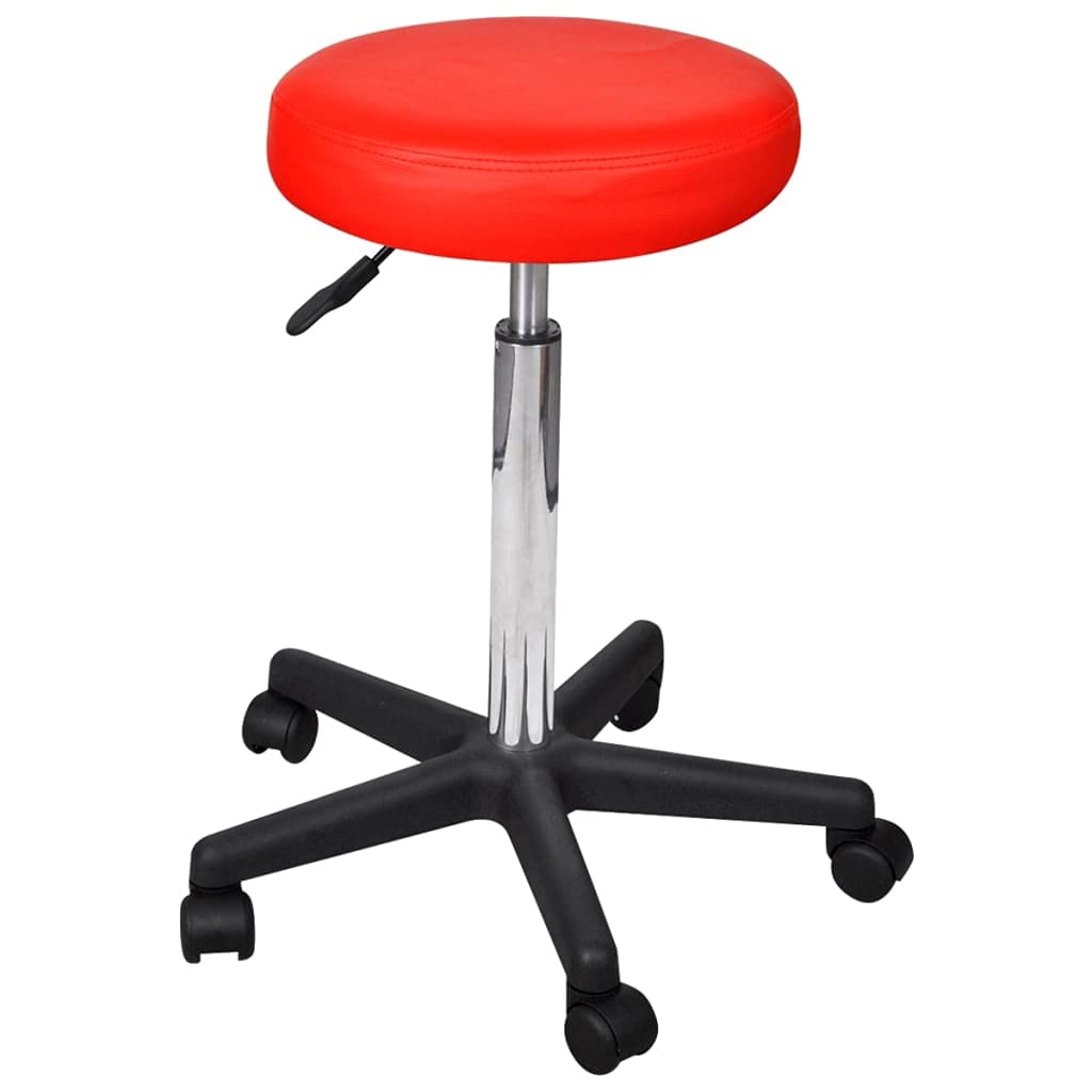 Adjustable Rolling Stool Chair - 24.4