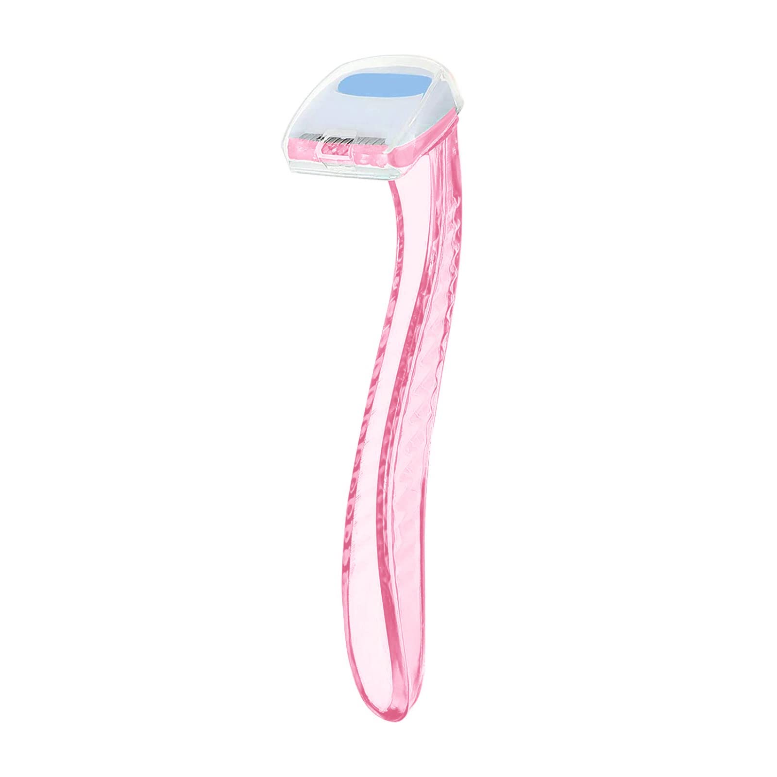 Women's Bikini Trimmer & Body Shaver - Durable T-Shaped Razor for Pubic Hair Removal, Travel-Friendly Pink Beauty Tool | Perfect for Travel, Gym & Sensitive Skin Care