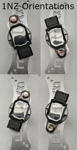 BEEnginering Lexus/Toyota 1JZ/2JZ Coil on Plug Conversion Bracket Kit for 1ZZ/1NZ Smart Coils - Performance Upgrade for Engine Tuning & Racing Applications