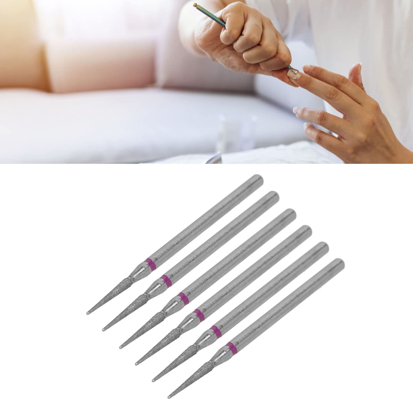 50PCS Professional Nail Drill Bits Set for Acrylic Nails - Electric Manicure Sanding Heads, Cuticle Remover & Polishing Bits - Perfect for Home Salon & Nail Art Enthusiasts - Ideal for DIY Manicures, Nail Extensions & Professional Nail Care