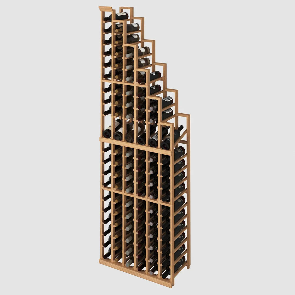 95 Bottle Cascade Left - Elite Wine Rack Kit 85