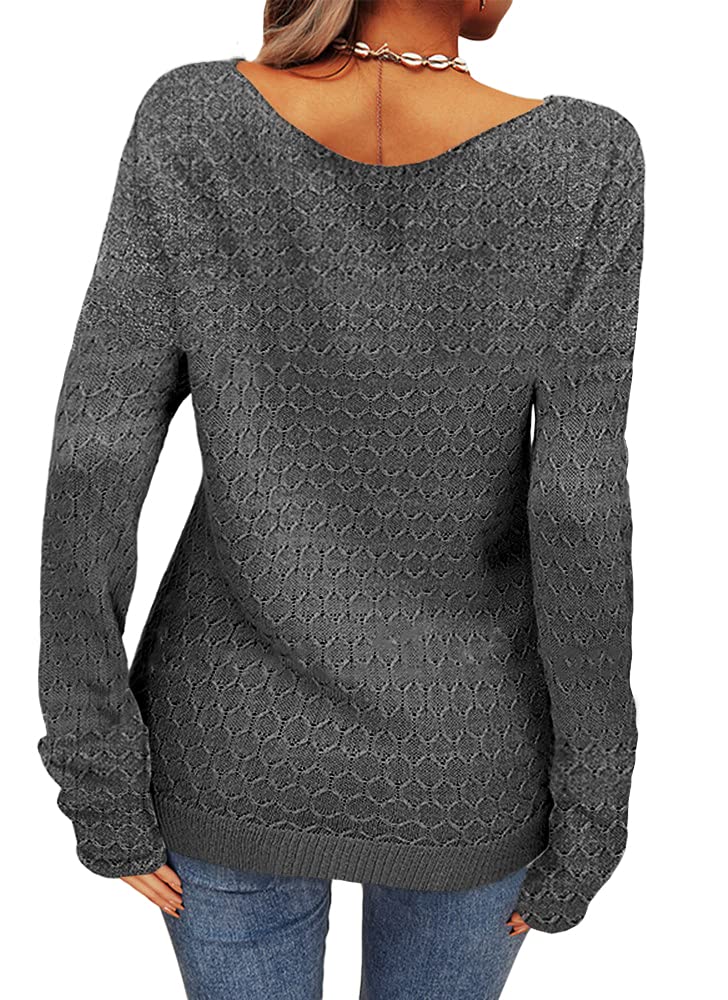 Grlasen Women's Colorblock Pullover Sweater - Round Neck Knitwear Top for Autumn & Winter | Cozy Casual Wear for Office, Dates & Weekend Outings
