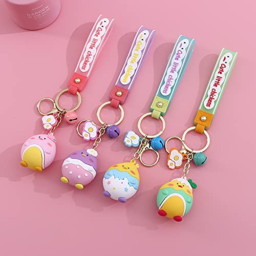 XIMISO Beauty Blender Keychain - Fashion Wristlet for Girls & Women - Party & Gift Accessory