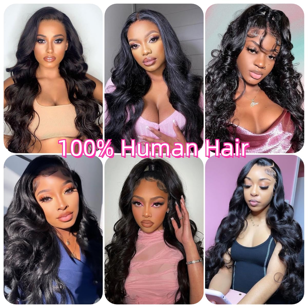 Brazilian Virgin Human Hair Bundles 3PCS 22 Inch Body Wave 100% Unprocessed Natural Black Hair Extensions for Women - Perfect for Daily Styling, Special Occasions & Protective Hairstyles