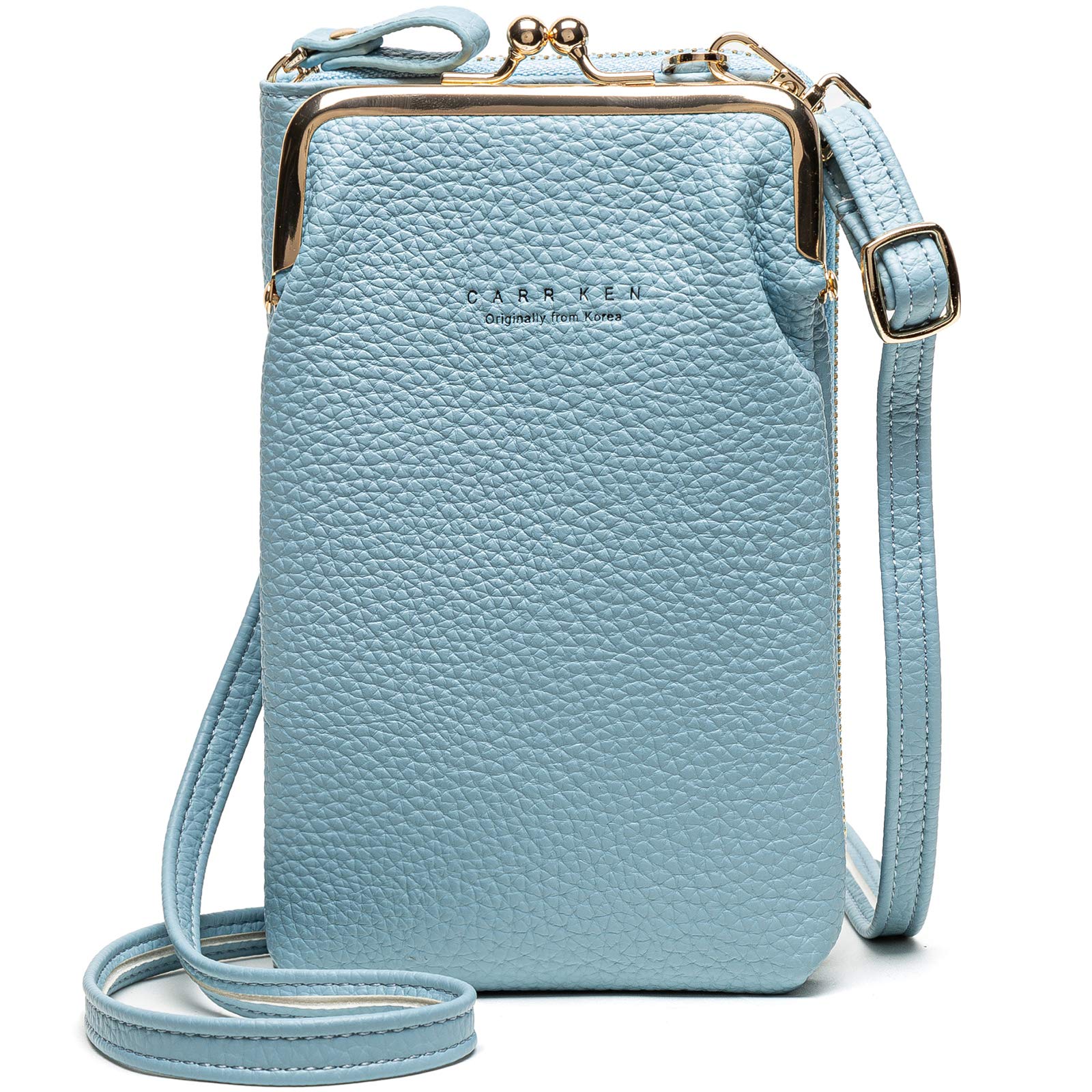 Women's PU Leather Crossbody Cell Phone Purse Wallet - Mini Shoulder Bag with Adjustable Strap | Perfect for Daily Use, Travel, Shopping & Events