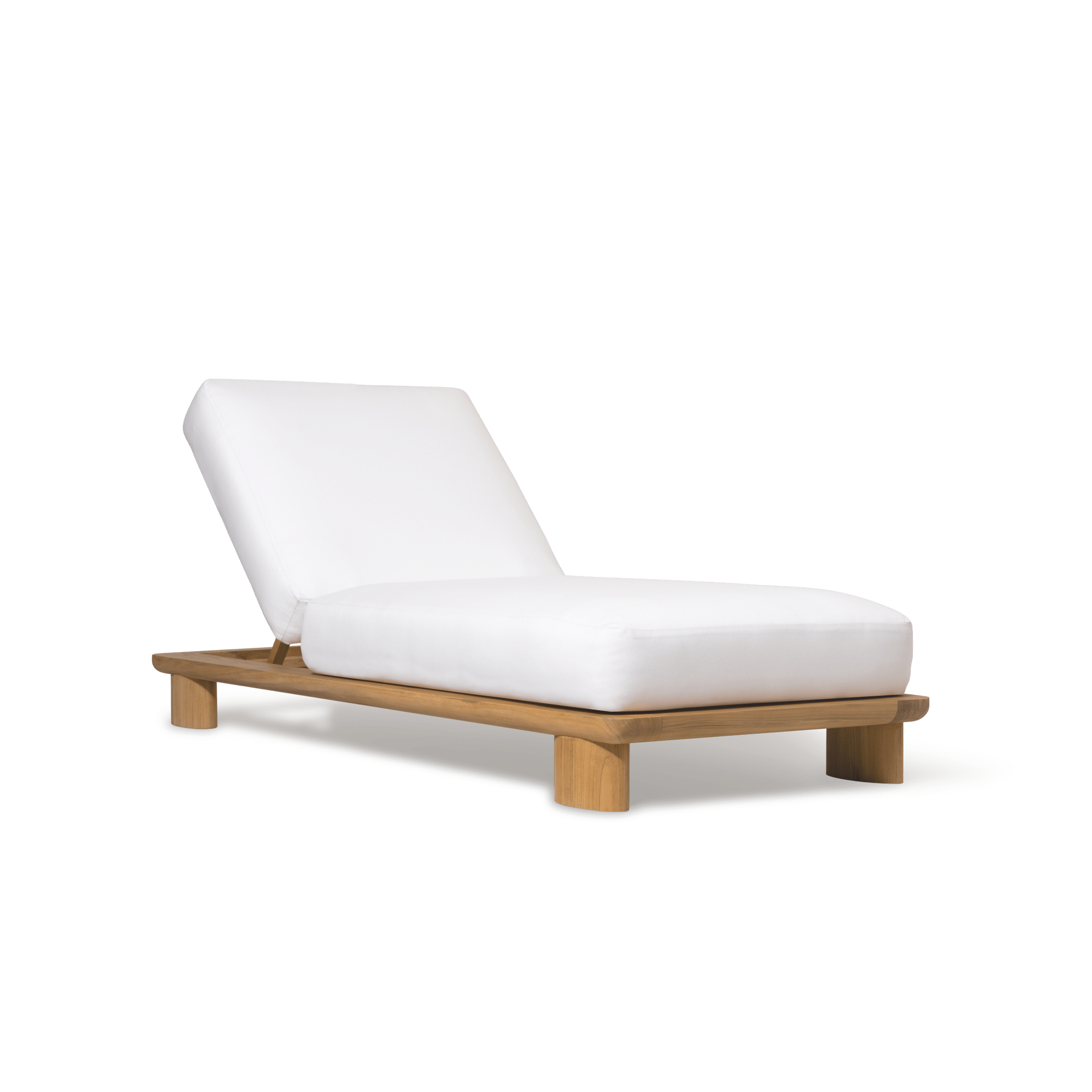 Premium Teak Wood Sun Lounge Chair - Outdoor Patio Furniture for Poolside, Beach & Garden Relaxation