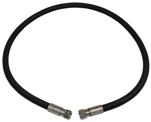 SnowEx 84453 1/4 x 20 Hose with FJIC Ends - Heavy Duty Hydraulic Hose for Snow Plows, Salt Spreaders & Winter Equipment