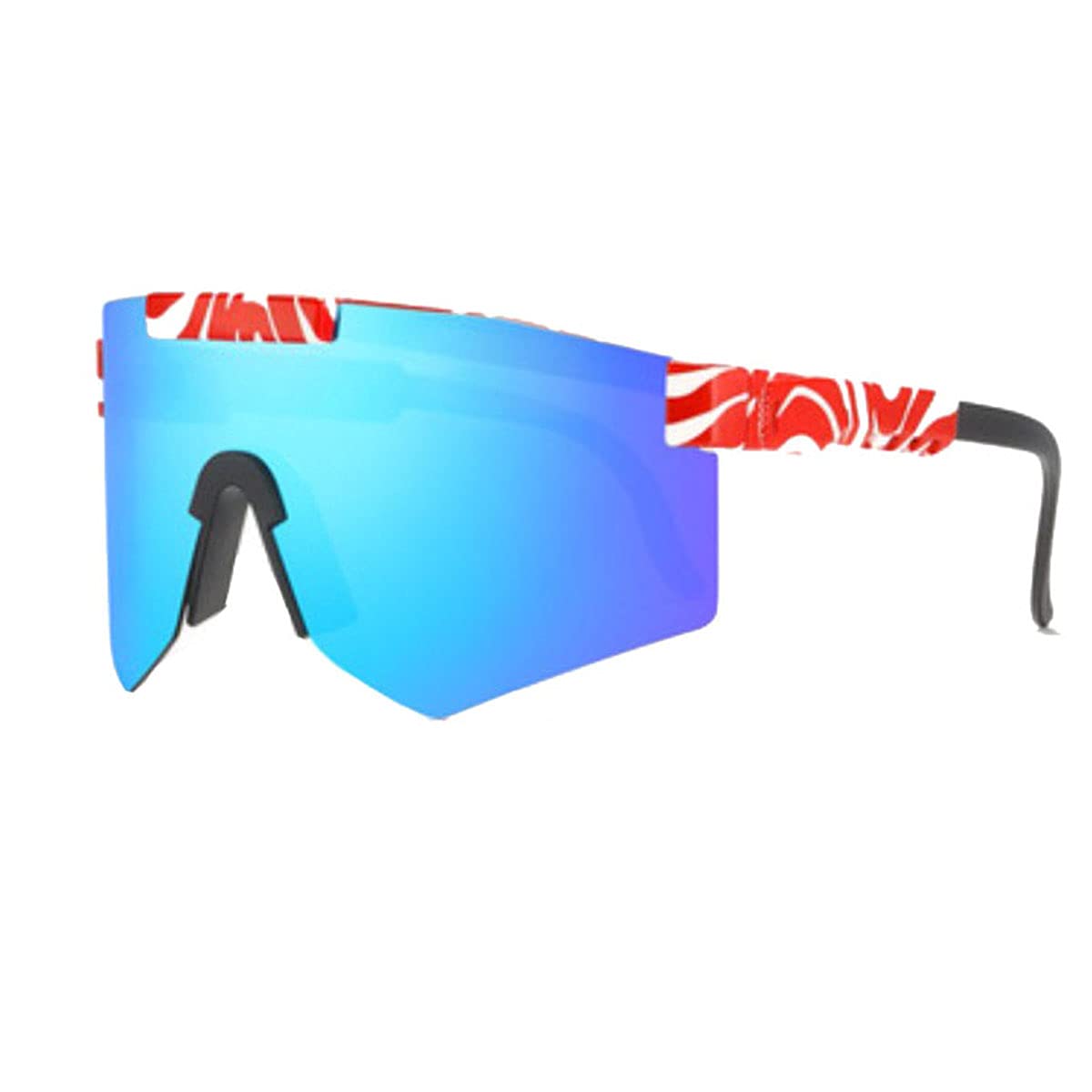 BOKAMODA Polarized Sports Sunglasses for Men & Women - UV400 Protection, Lightweight & Durable - Ideal for Running, Cycling, Fishing, Driving & Outdoor Activities
