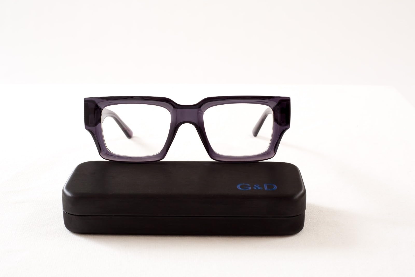 Blue Light Blocking Glasses for Men & Women - Retro Style Anti Blue Ray Gaming Glasses with UV Protection - Non-Prescription Computer Glasses for Eye Strain Relief - Lightweight Frame for PC, TV, Mobile & Digital Screen Use - Perfect for Gamers, Office Workers & Nighttime Screen Viewing