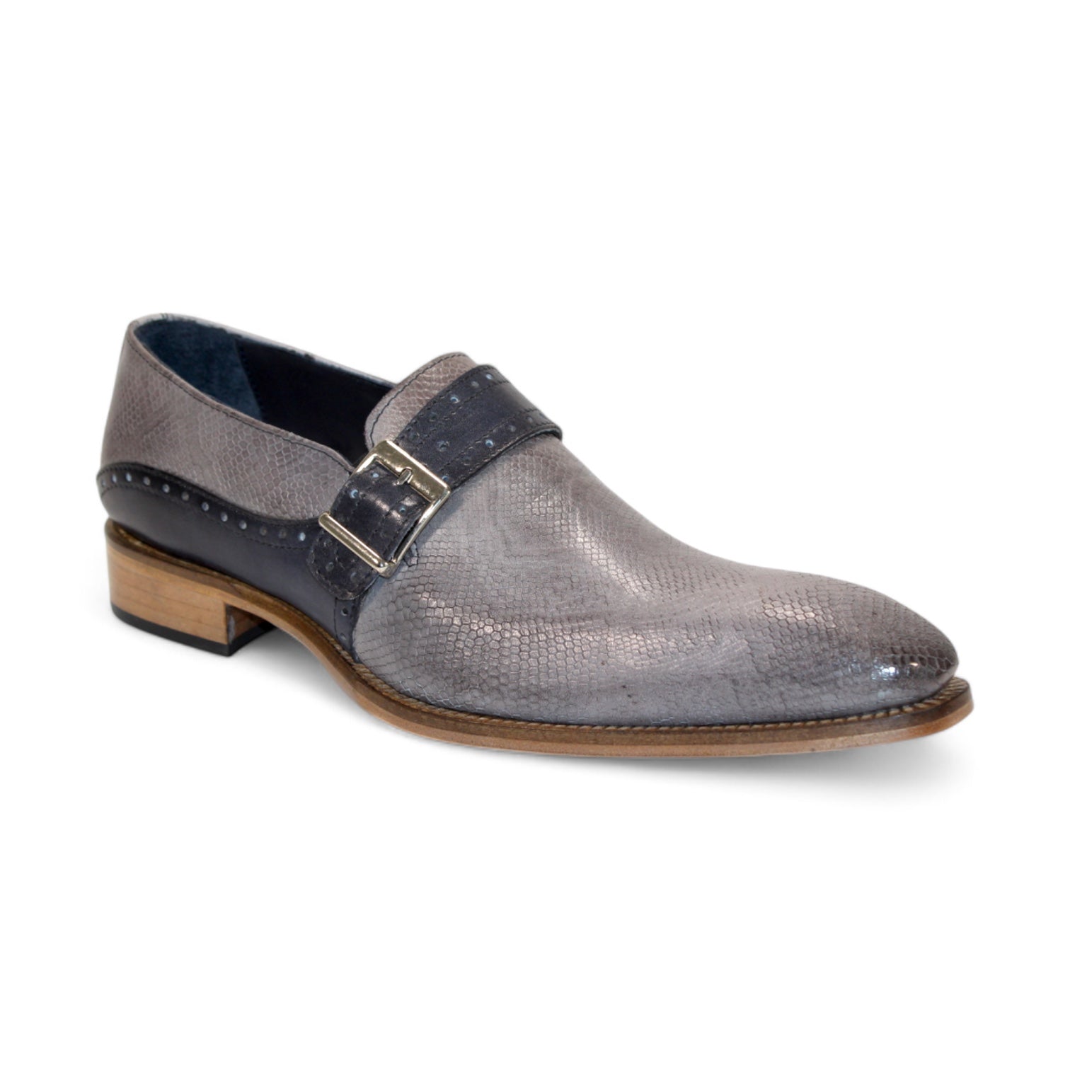 Duca Di Matiste Sezze Men's Casual Sneakers - Light Grey/Dark Grey Colorway | Comfortable Walking Shoes for Men | Perfect for Daily Wear, Gym & Travel