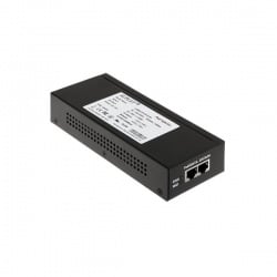 Hikvision 60W PoE Injector Power Over Ethernet Adapter for IP Cameras, Wireless Access Points & Network Devices - Ideal for Home & Office Security Systems