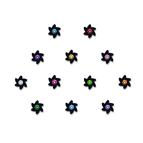 Comet Busters Cute Bindi Stickers for Kids & Girls - 6mm Face Decoration Jewelry for Festivals, Parties & Indian Traditional Outfits (BBO070)