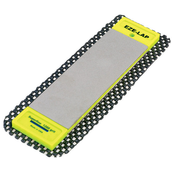 EZE LAP DD6 Double Sided Diamond Sharpening Stone - Professional Knife & Tool Sharpener for Kitchen, Hunting, Camping & Outdoor Use