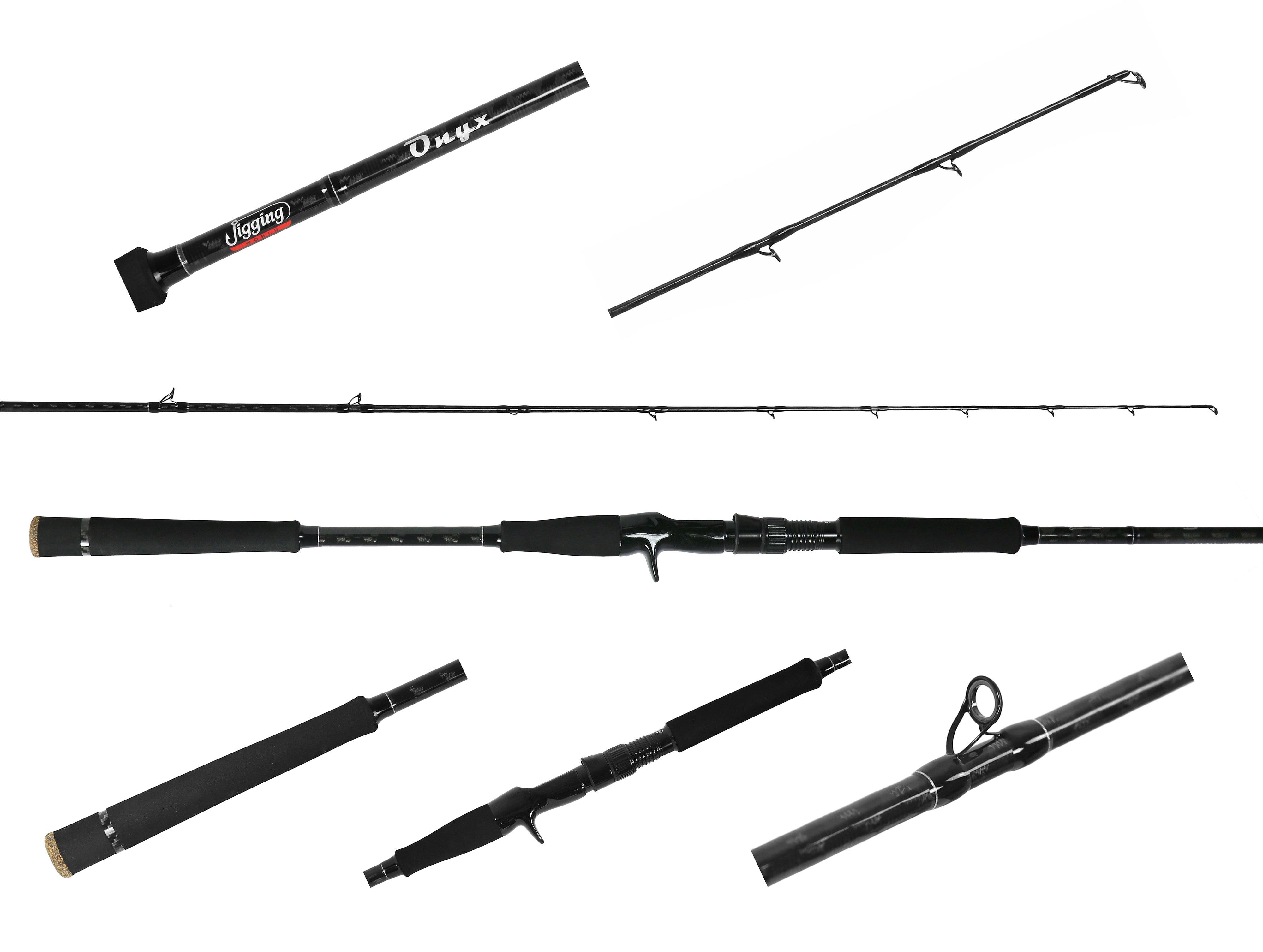 Jigging World Onyx Inshore Casting Rod - High Performance Saltwater Fishing Rod for Surf, Pier & Jetty Fishing | Lightweight & Sensitive Graphite Construction