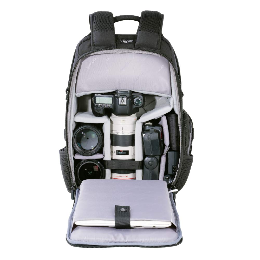 VANGUARD VEO Range T45M Tactical DSLR/Mirrorless Camera Backpack - Beige | Waterproof & Shockproof Design for Outdoor Photography, Travel & Hiking