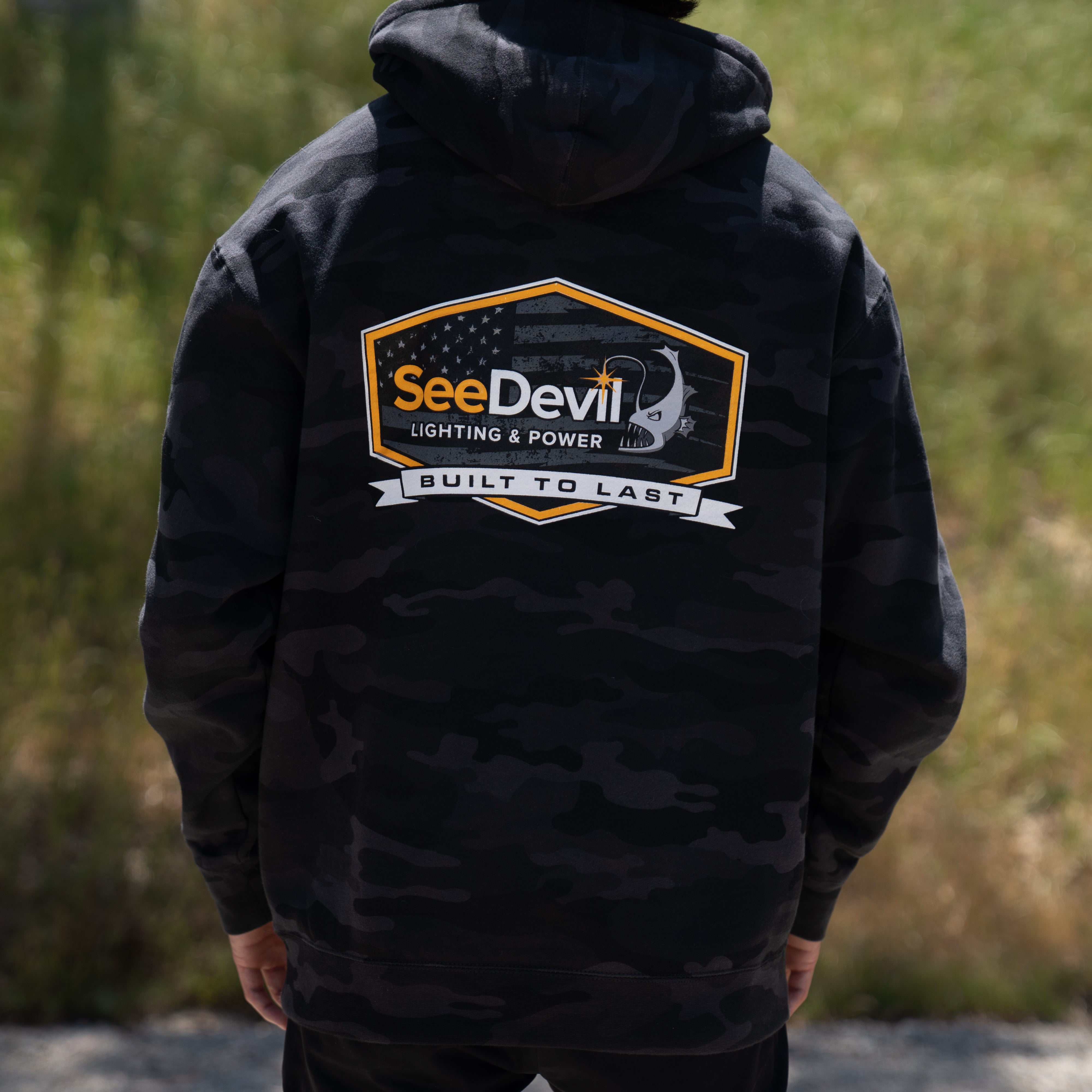 Men's Camo Hoodie - Military Style Zip Up Sweatshirt for Outdoor & Casual Wear | Warm Fleece Lining | Perfect for Hunting, Hiking & Street Fashion