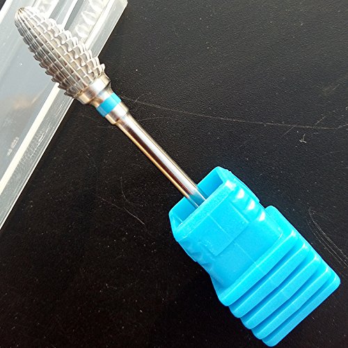 10 Pcs Coarse Carbide Nail Drill Bits - 3/32