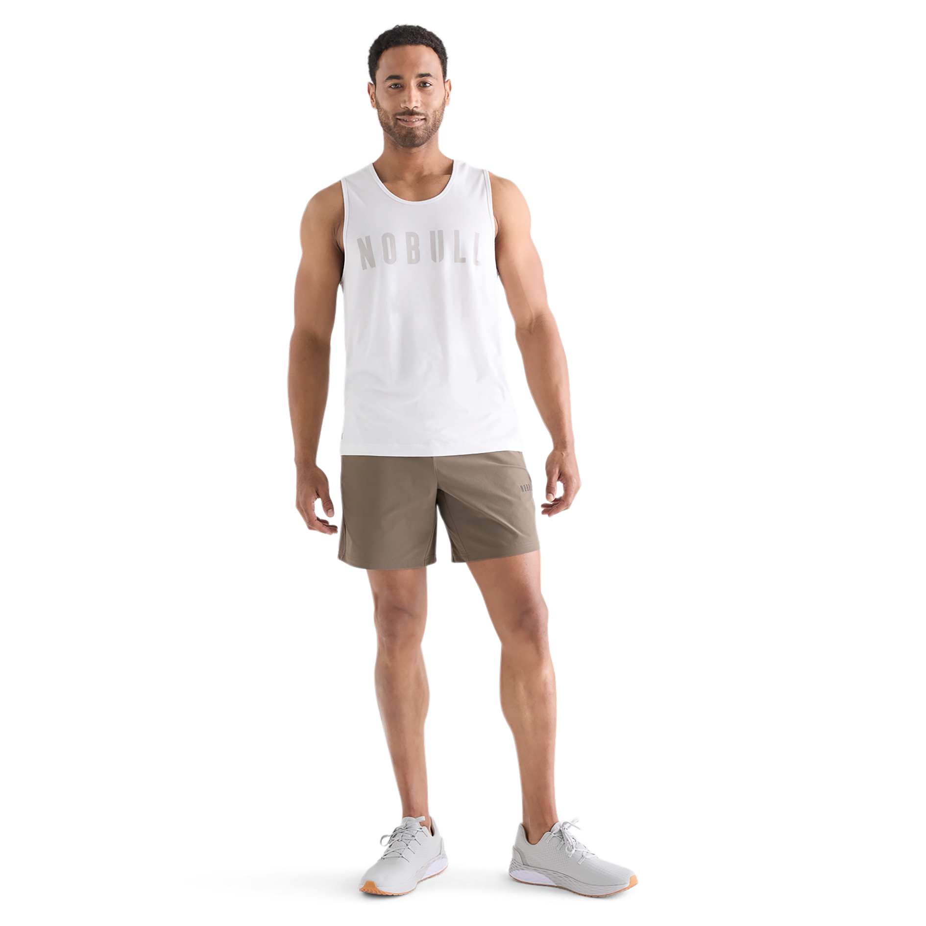 Men's Stretch Solid Color 7-Inch Shorts - Comfortable & Breathable for Gym, Running, and Casual Wear
