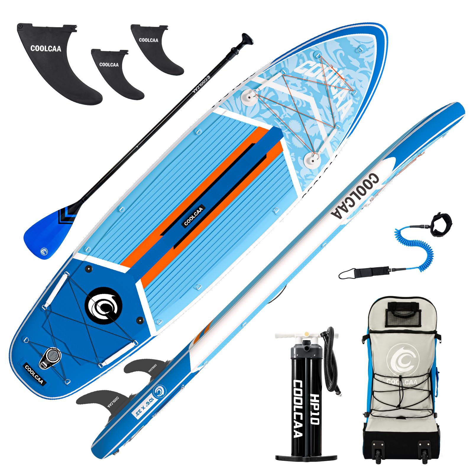 **Premium Inflatable Stand Up Paddle Board for Adults & Youth - 460lb Max Capacity SUP with Paddle, Pump & Accessories - Perfect for Lakes, Rivers & Ocean Adventures**