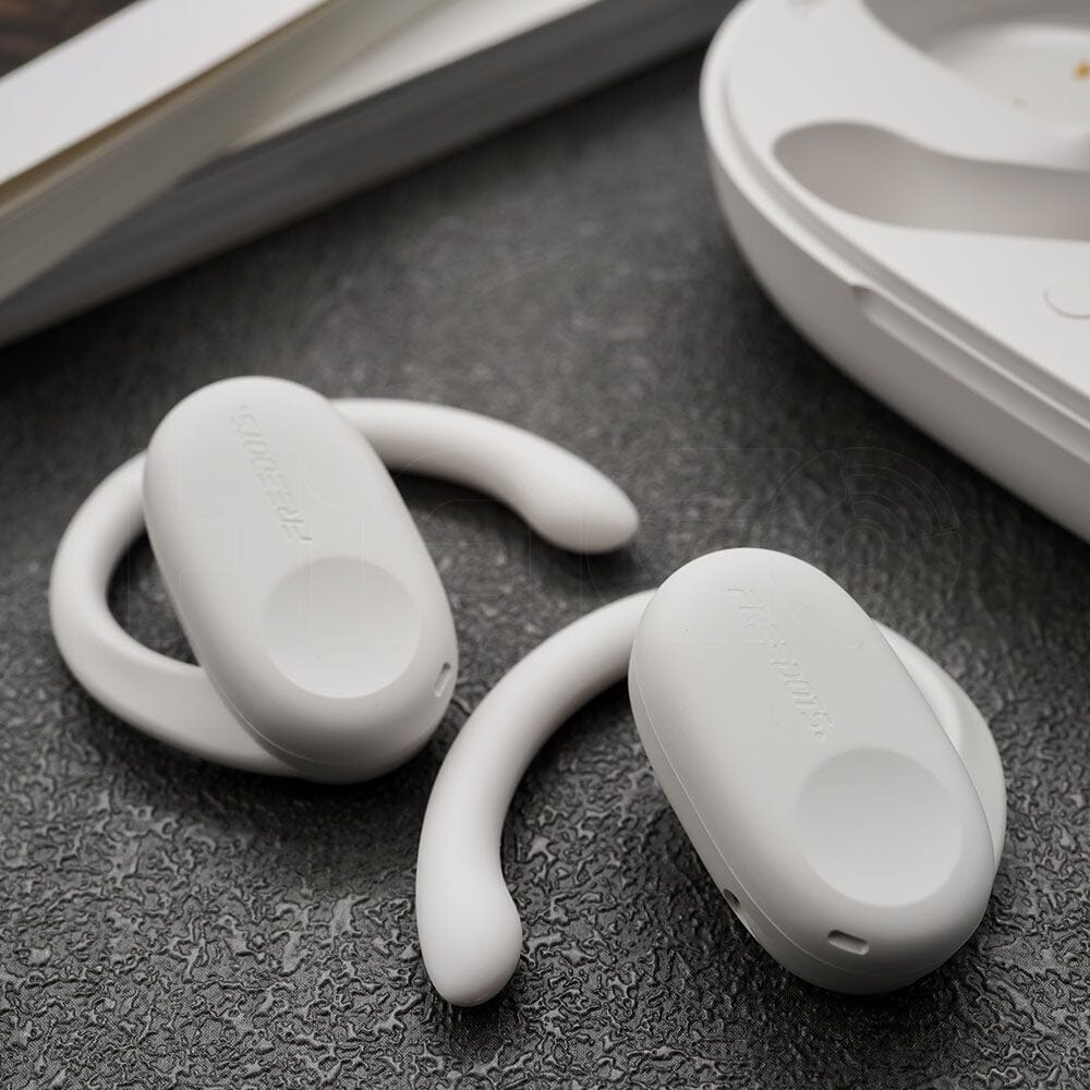 FREEDOTS C1 Bluetooth 5.1 True Wireless Open Ear Earbuds - Hands-Free Calling, HD Sound for Running, Cycling & Office Work