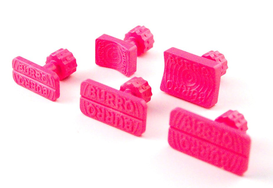 Burro Pink Series Crease Glue Tabs Variety Pack - 5 Pieces | Strong Adhesive for DIY Crafts, Scrapbooking & Home Repairs | Wrinkle-Free Bonding Solution