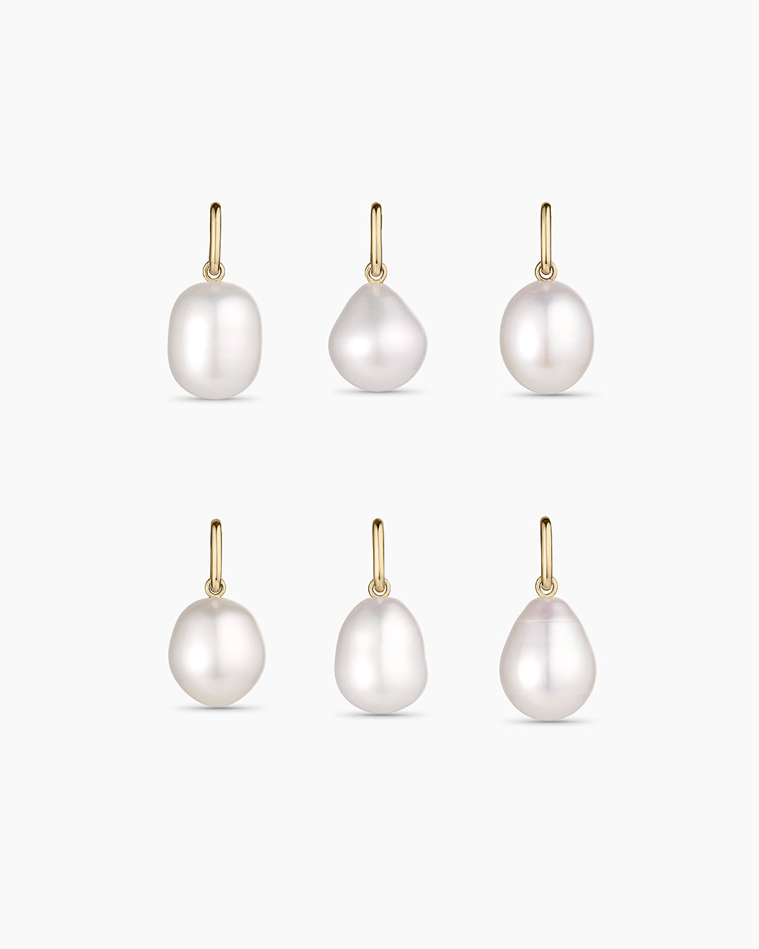 14K Gold Pearl Charm Pendant Necklace - Elegant Dainty Jewelry for Women - Perfect for Weddings, Anniversaries & Special Occasions