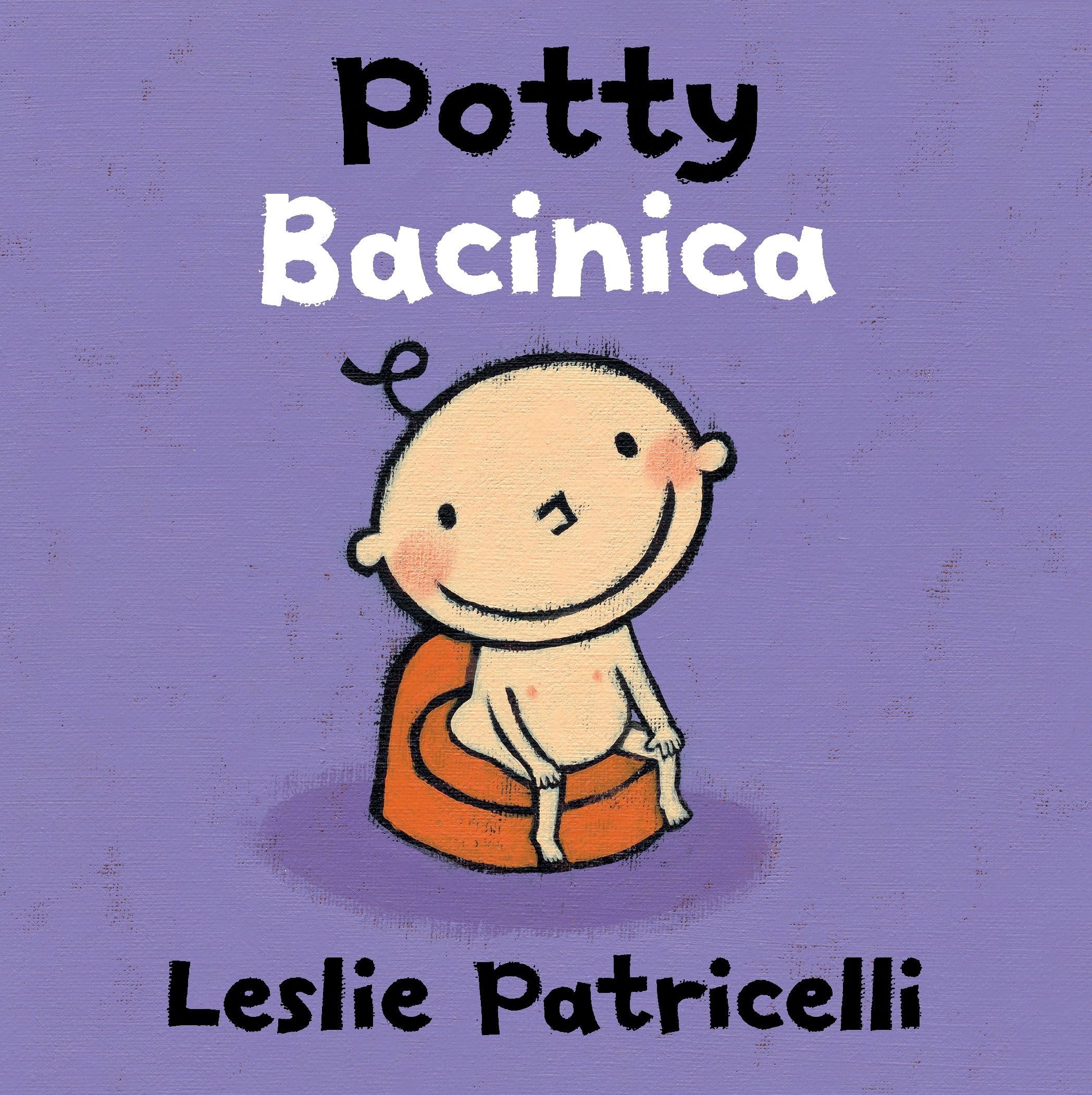 Potty Training Book for Toddlers - Leslie Patricelli Board Books | Fun & Educational Toilet Learning Story | Perfect for Baby Shower Gifts & Preschool Read-Aloud