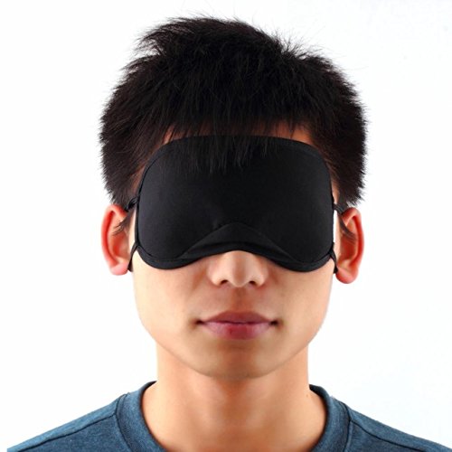 Blackout Sleep Eye Mask for Men & Women - Soft & Comfortable Eye Cover for Better Sleep, Travel & Relaxation - Blocks 100% Light for Deep Rest