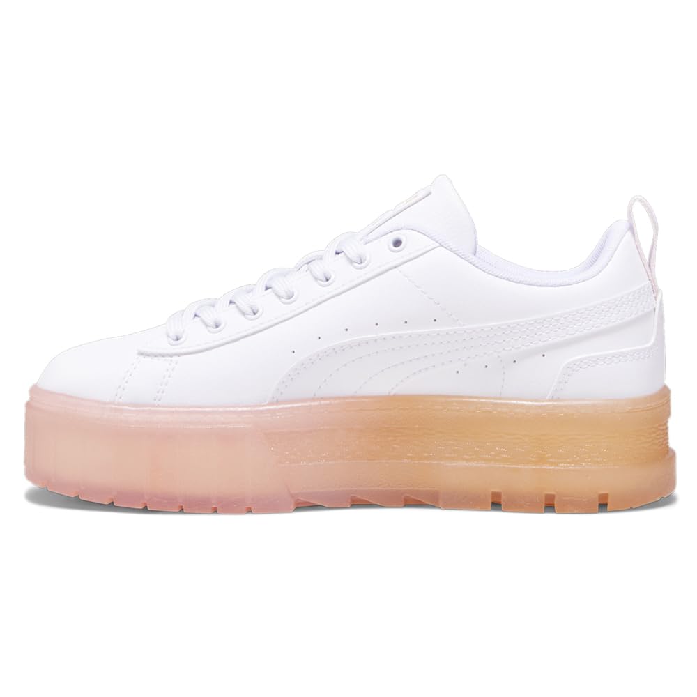 PUMA Women's Mayze Beach Days Platform Sneakers - White | Comfortable Casual Shoes for Walking, Running & Everyday Wear