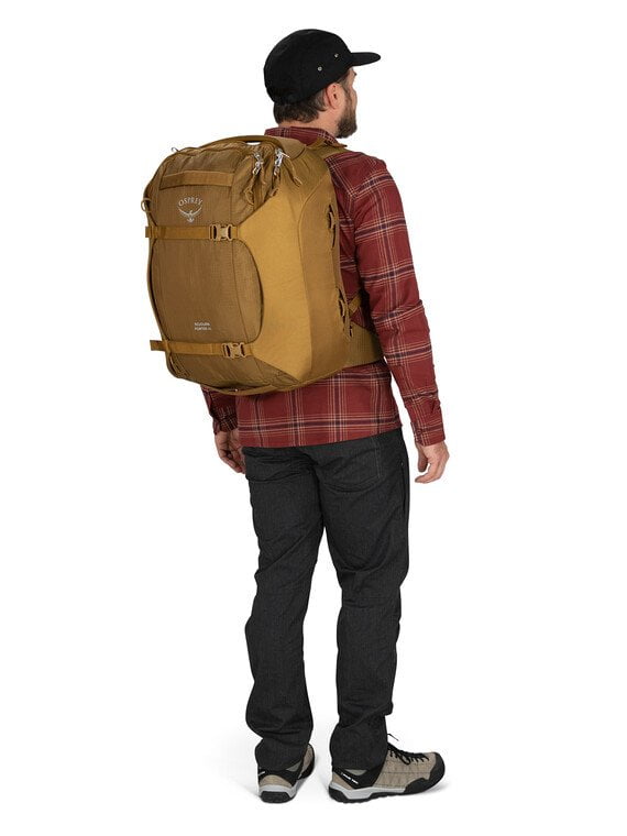 Osprey Sojourn Porter 46L Travel Backpack - Lightweight Carry-On Luggage for Airplane, Train & Bus Travel - Perfect for Business Trips & Weekend Getaways