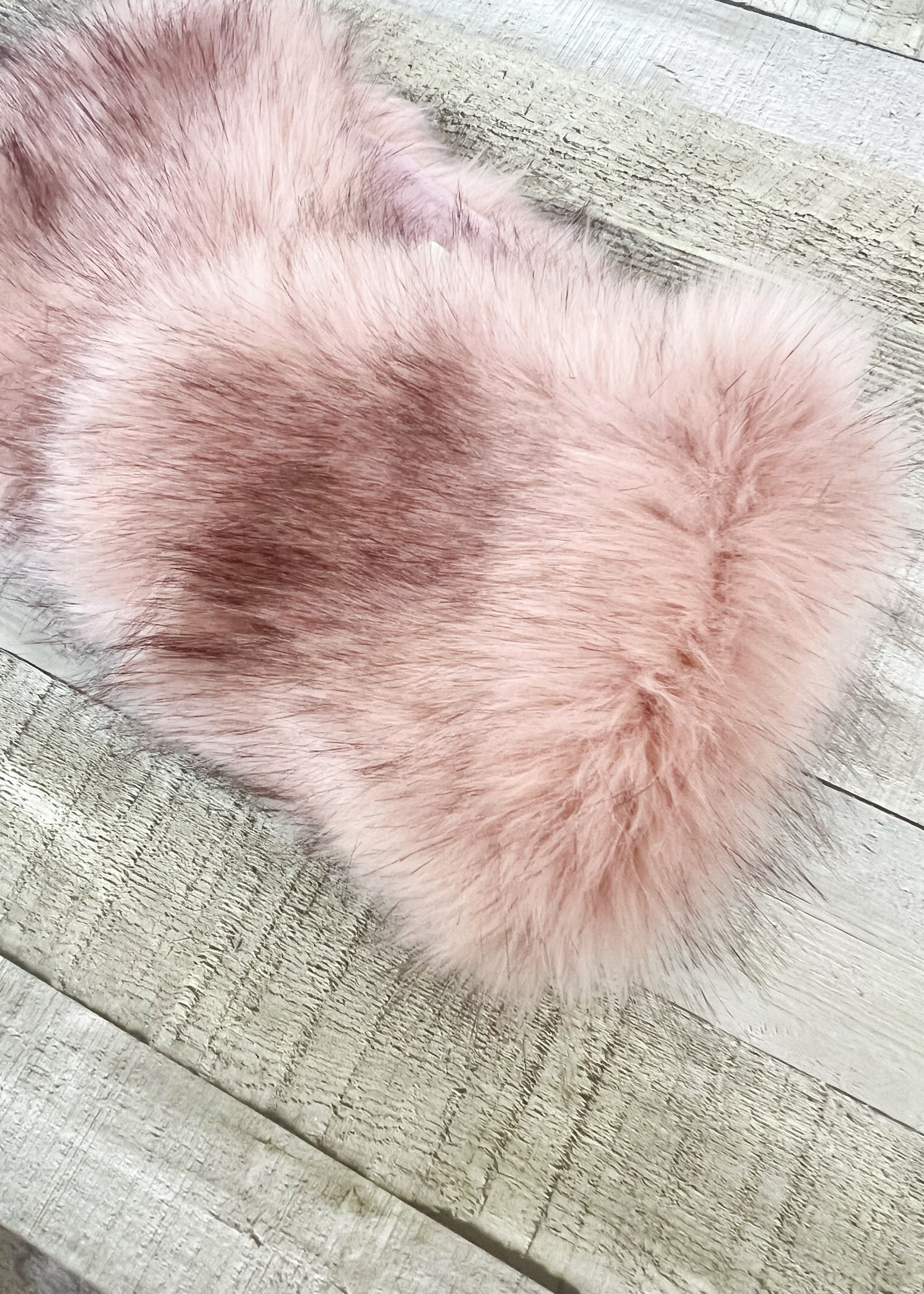 Pink Faux Fur Wrap for Flower Girls - Soft & Warm Kids Shawl (Kid Pin03) - Perfect for Weddings, Parties & Photo Shoots