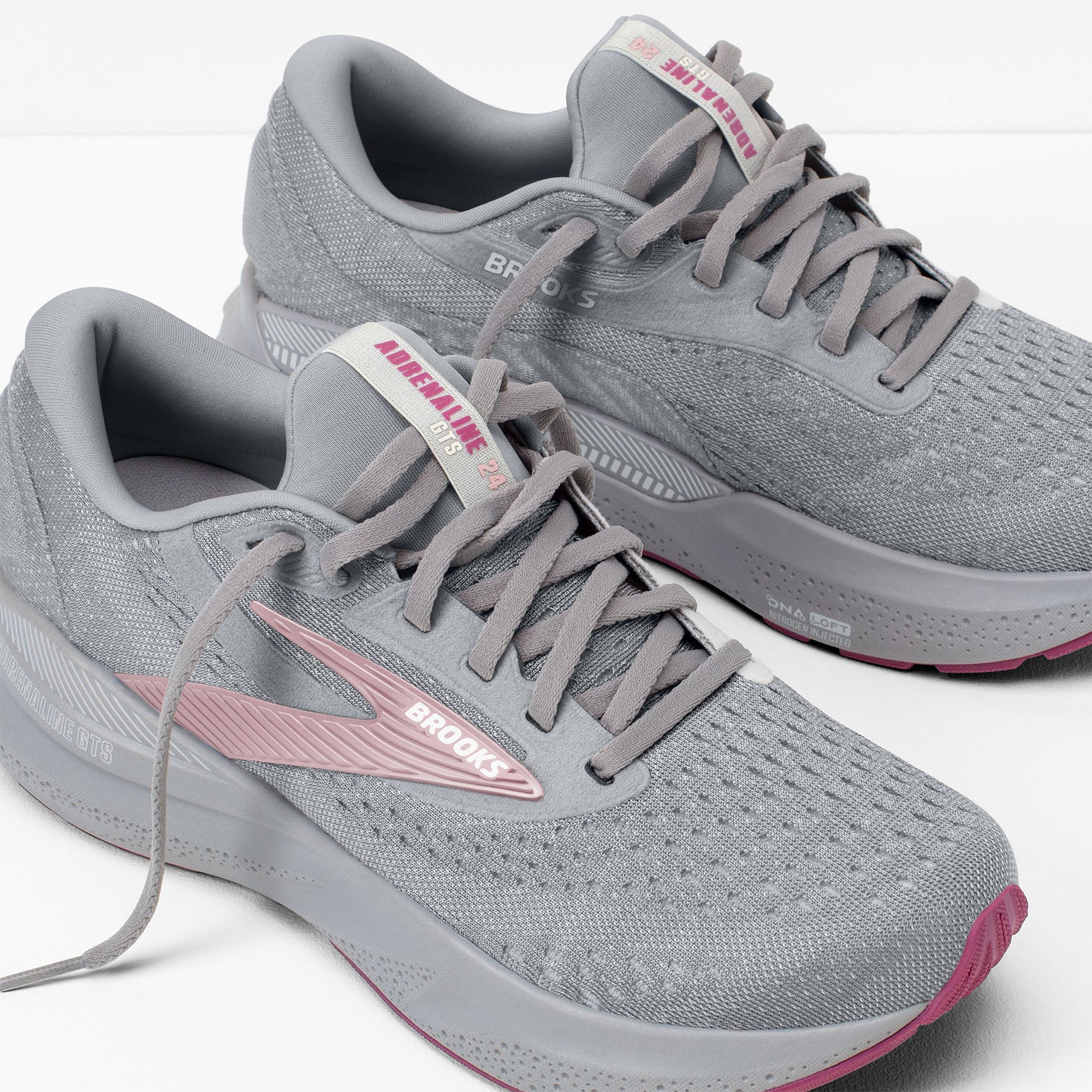 Brooks Adrenaline GTS 24 Women's Running Shoes (Wide Width) - Perfect for Road Running, Jogging & Daily Workouts