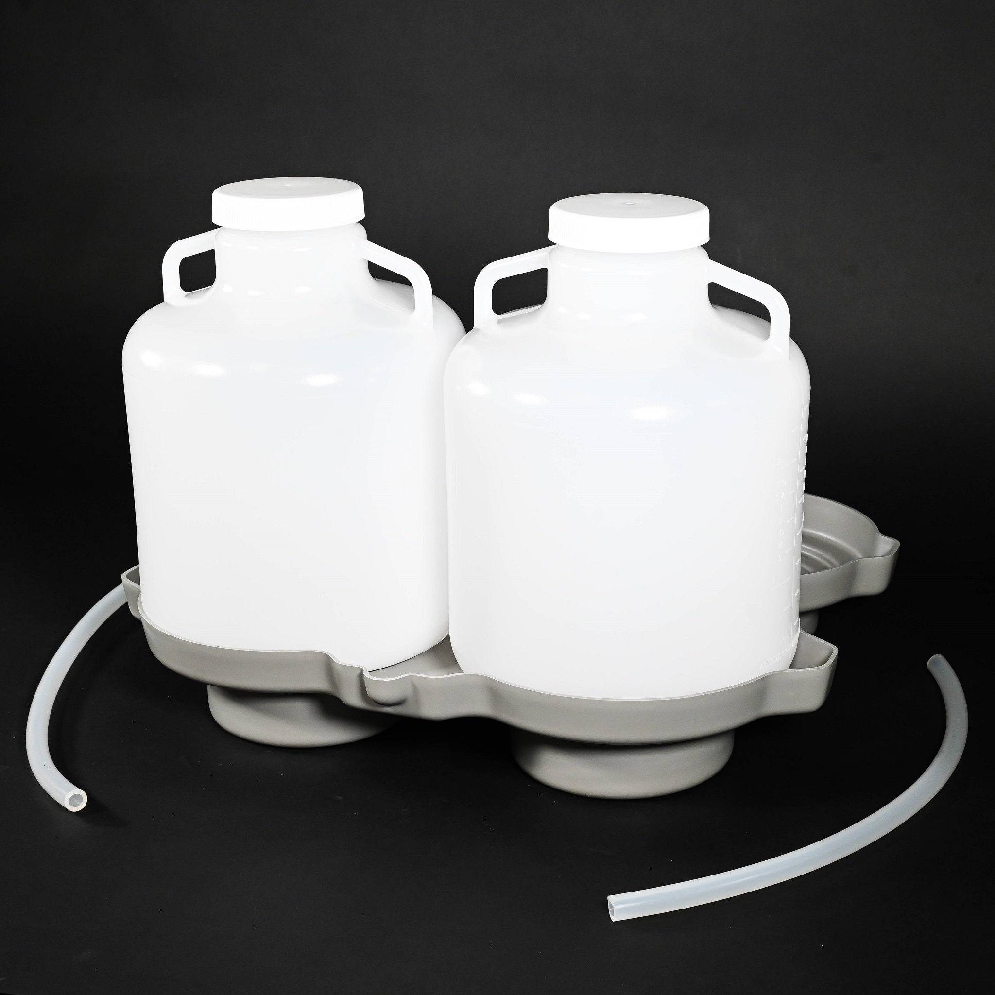 4700 / 5800 Refrigerated Sampler Replacement Bottles - 2 Pack 2.5 Gallon Polyethylene Containers for Water Sampling & Lab Testing