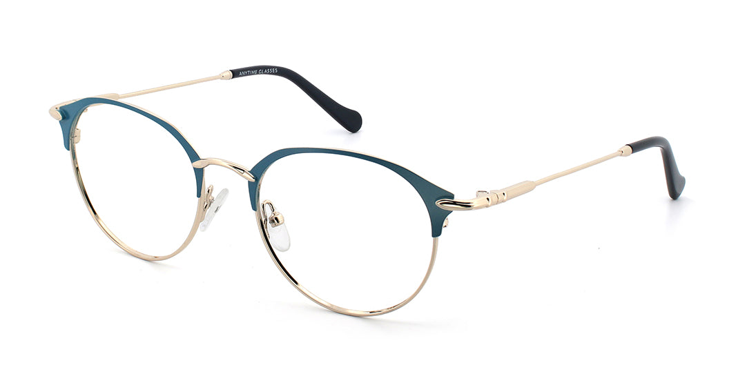 Stylish Browline Prescription Glasses MW18189 - Trendy Eyewear for Men & Women, Perfect for Reading, Work, and Everyday Use