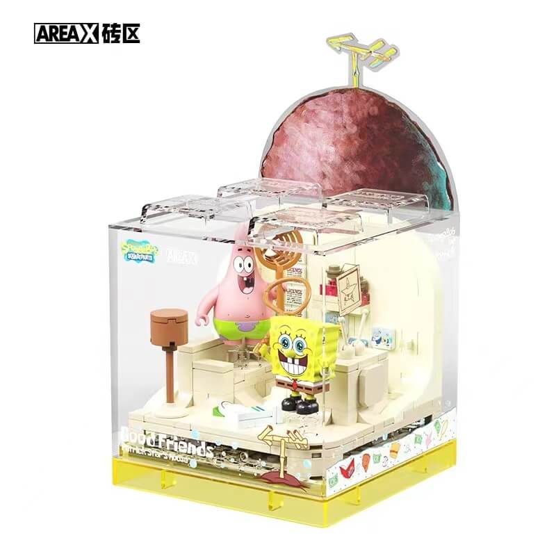SpongeBob SquarePants Area X BOX - Premium Collectible Gift Box for Kids & Fans | Perfect for Birthday Gifts, Party Favors, and Cartoon Memorabilia Collection