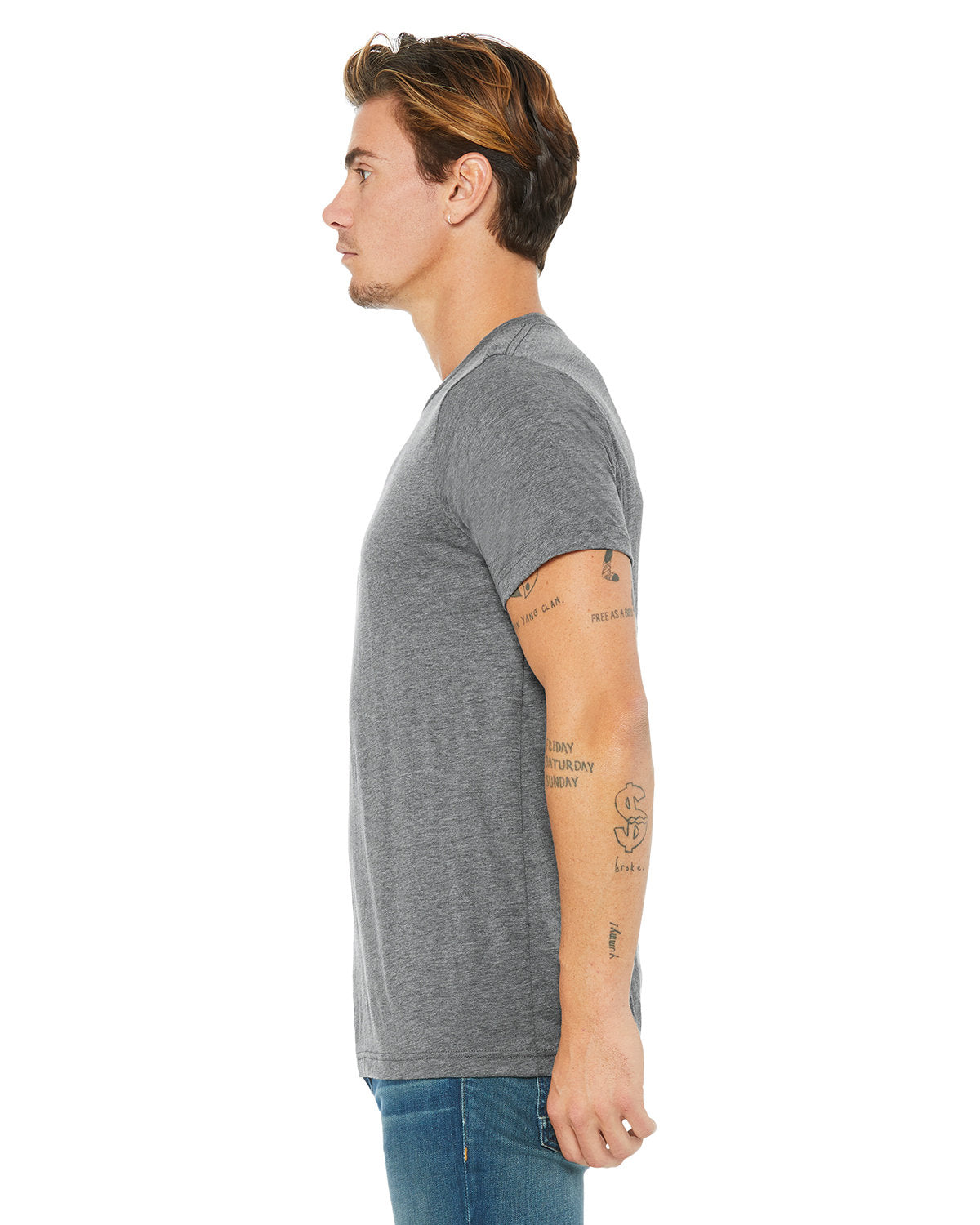 Bella + Canvas 3413C Premium Unisex Triblend T-Shirt - Soft Tri-Blend Fabric, Comfort Fit for Men & Women - Perfect for Casual Wear, Gym, and Everyday Outfits