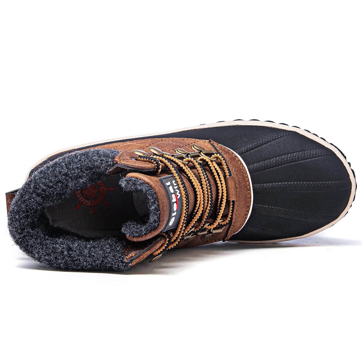 GLOBALWIN Women's Winter Ankle Boots - Waterproof Snow Boots with Warm Fleece Lining for Cold Weather, Outdoor Hiking & Casual Winter Fashion