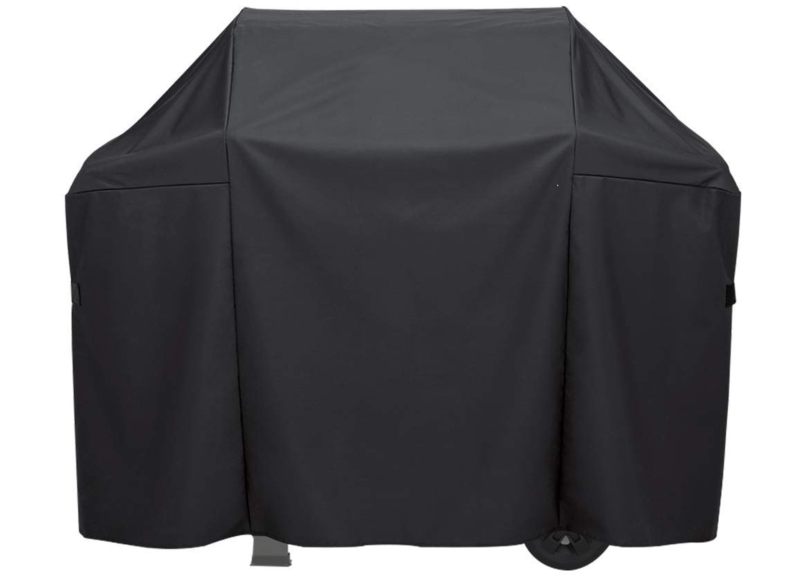 **Dyna-Glo DGH450CRP 4-Burner Gas Grill Cover - Heavy-Duty Waterproof Marine Black Outdoor BBQ Cover (56.3