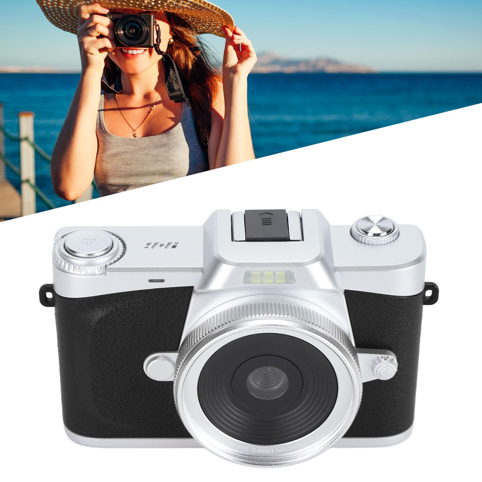 4K Digital Camera for Photography & Vlogging - 68MP HD Camera with 3.0