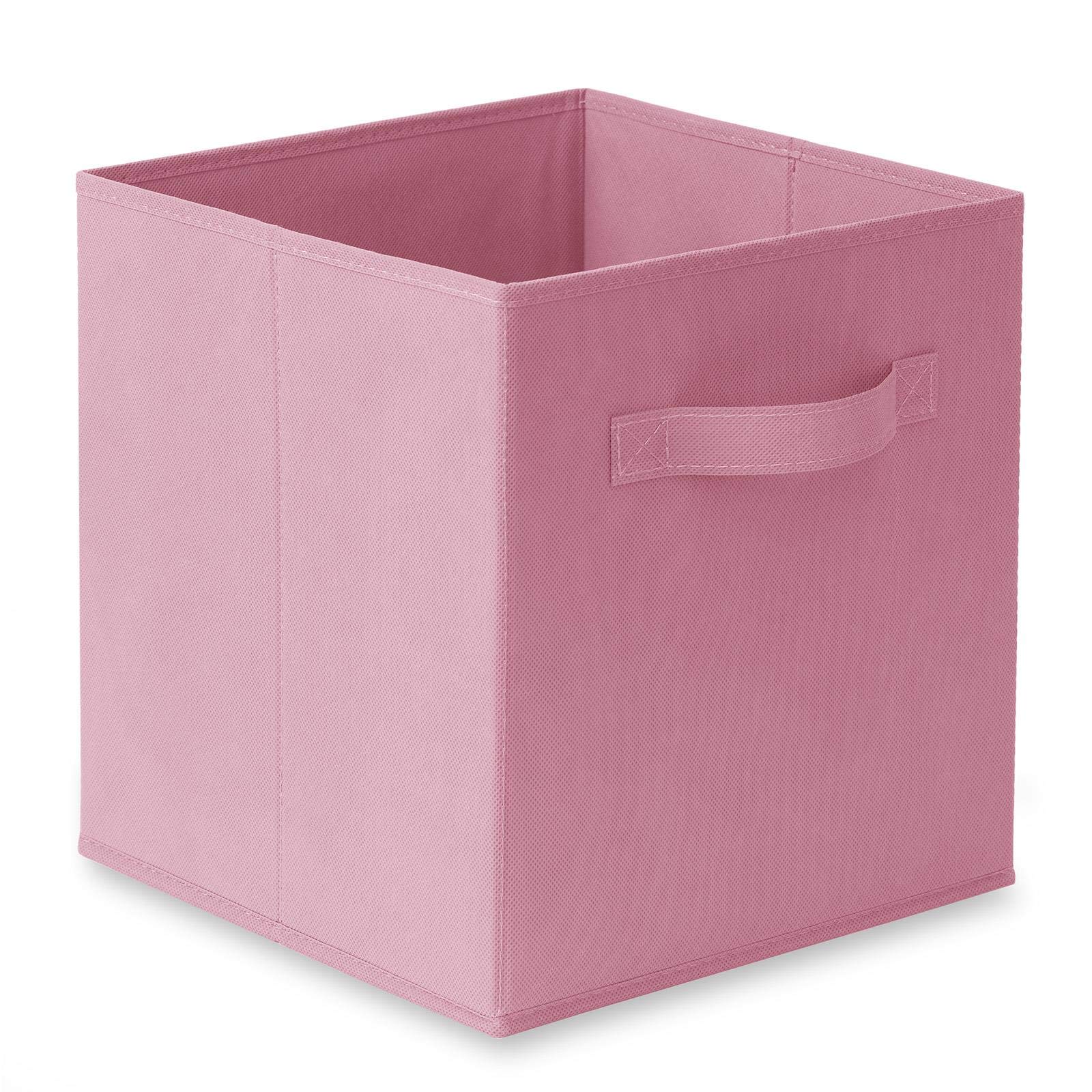 6-Pack Collapsible Fabric Storage Bins - Foldable Cloth Baskets for Shelves, Cabinets & Closet Organization - Perfect for Bathroom, Laundry Room & Home Storage Solutions (BrandMagaz) - Ideal for Organizing Toys, Towels & Seasonal Items