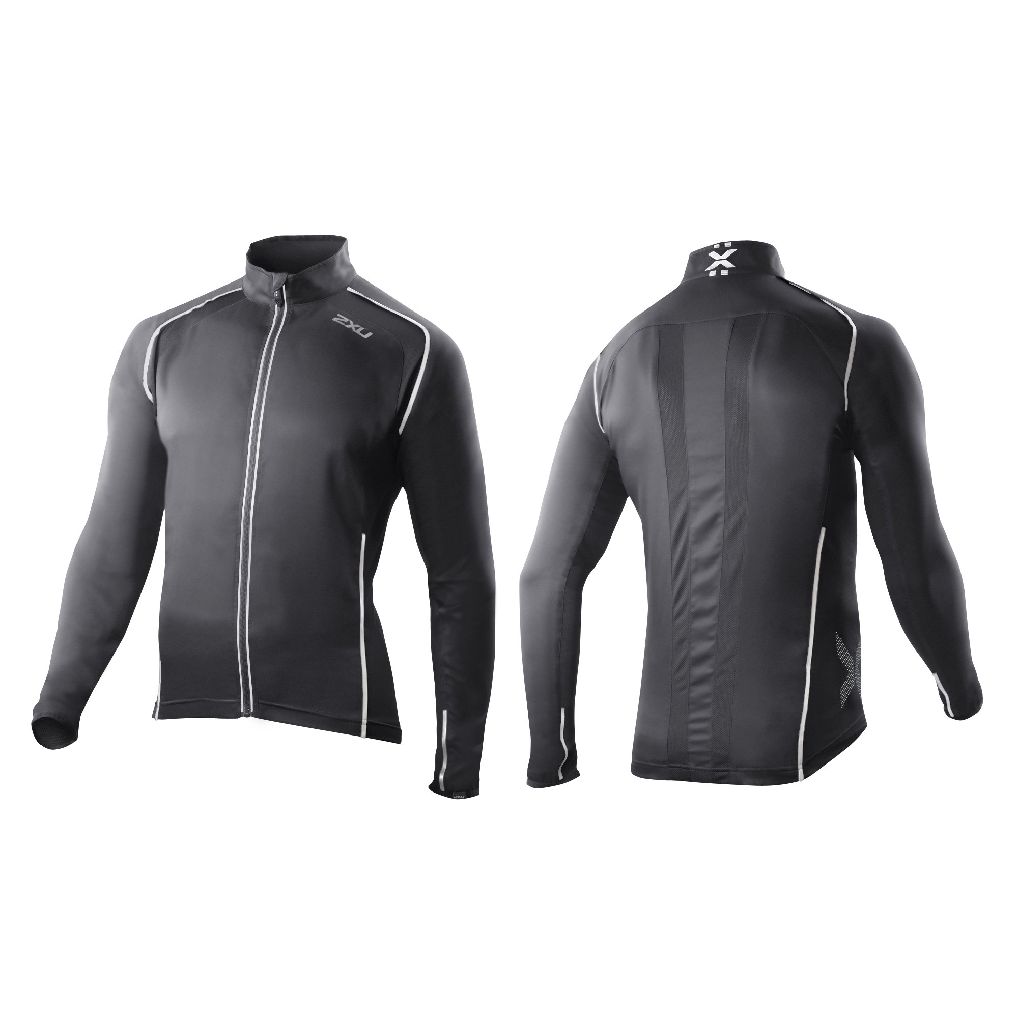 2XU Men's 360 Action Jacket - Lightweight Waterproof Running Jacket for Outdoor Sports & Training - Perfect for Running, Cycling & Hiking in All Weather Conditions